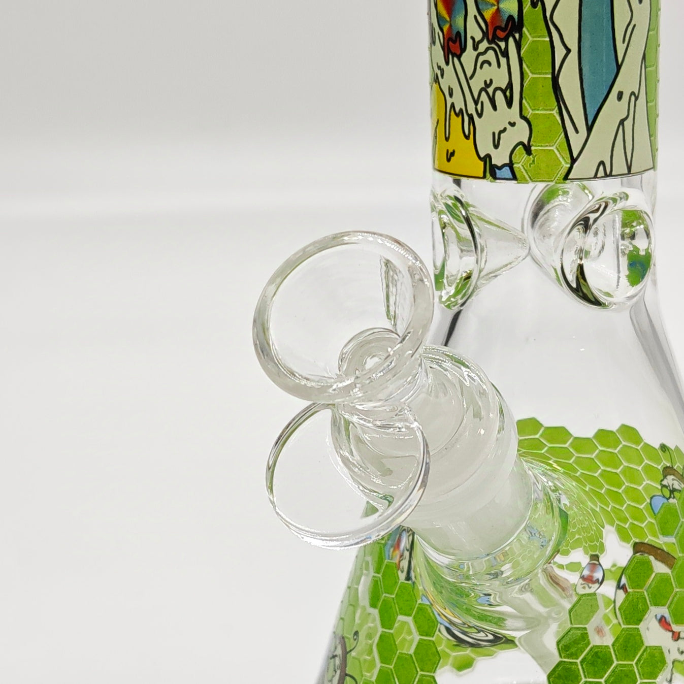 10" 5mm Assorted Design Beaker Bong [103805P]