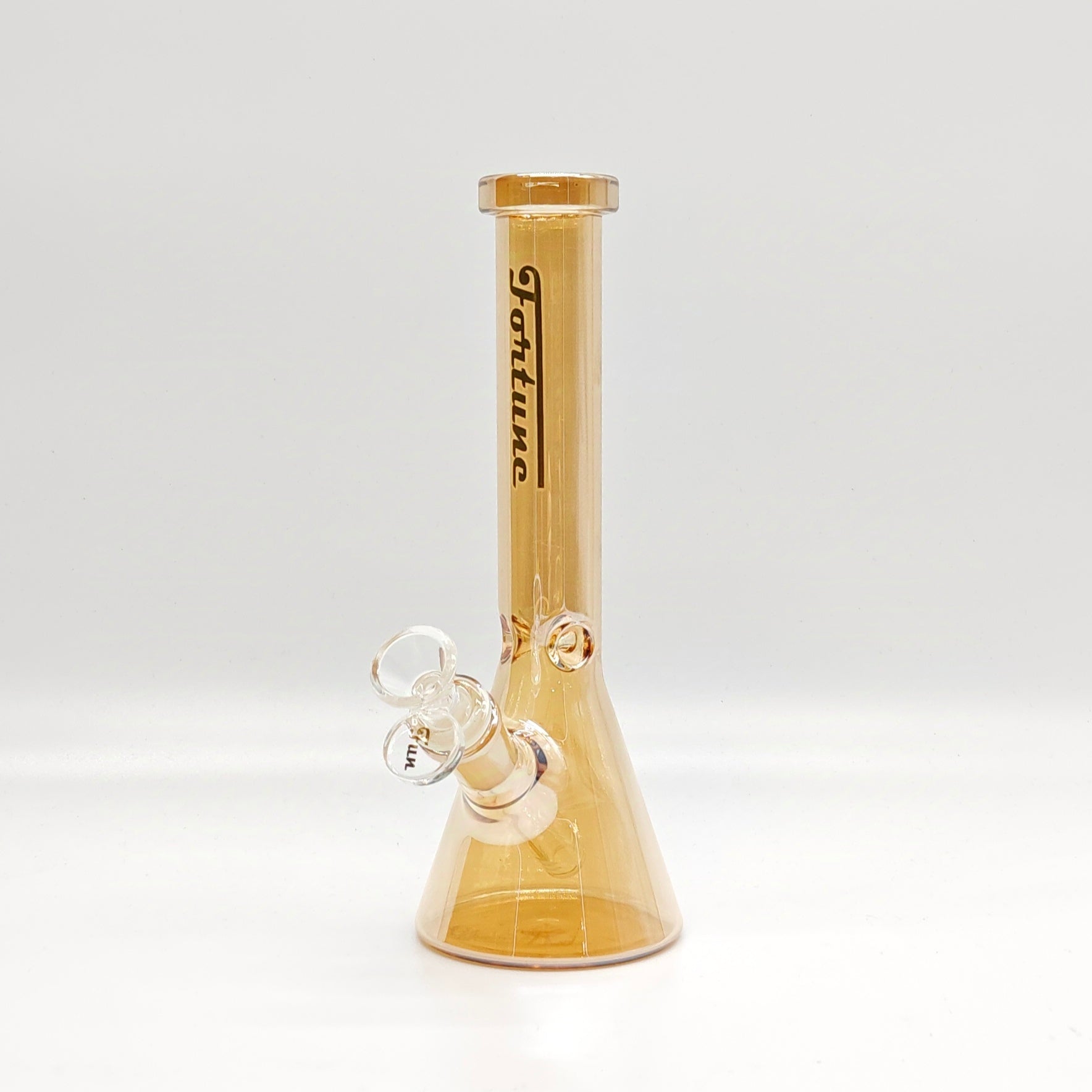 Fortune | 9" 4mm Electroplate Beaker Bong [093204E]