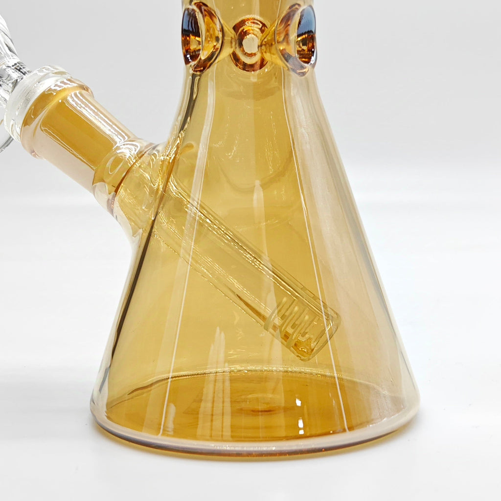 Fortune | 9" 4mm Electroplate Beaker Bong [093204E]