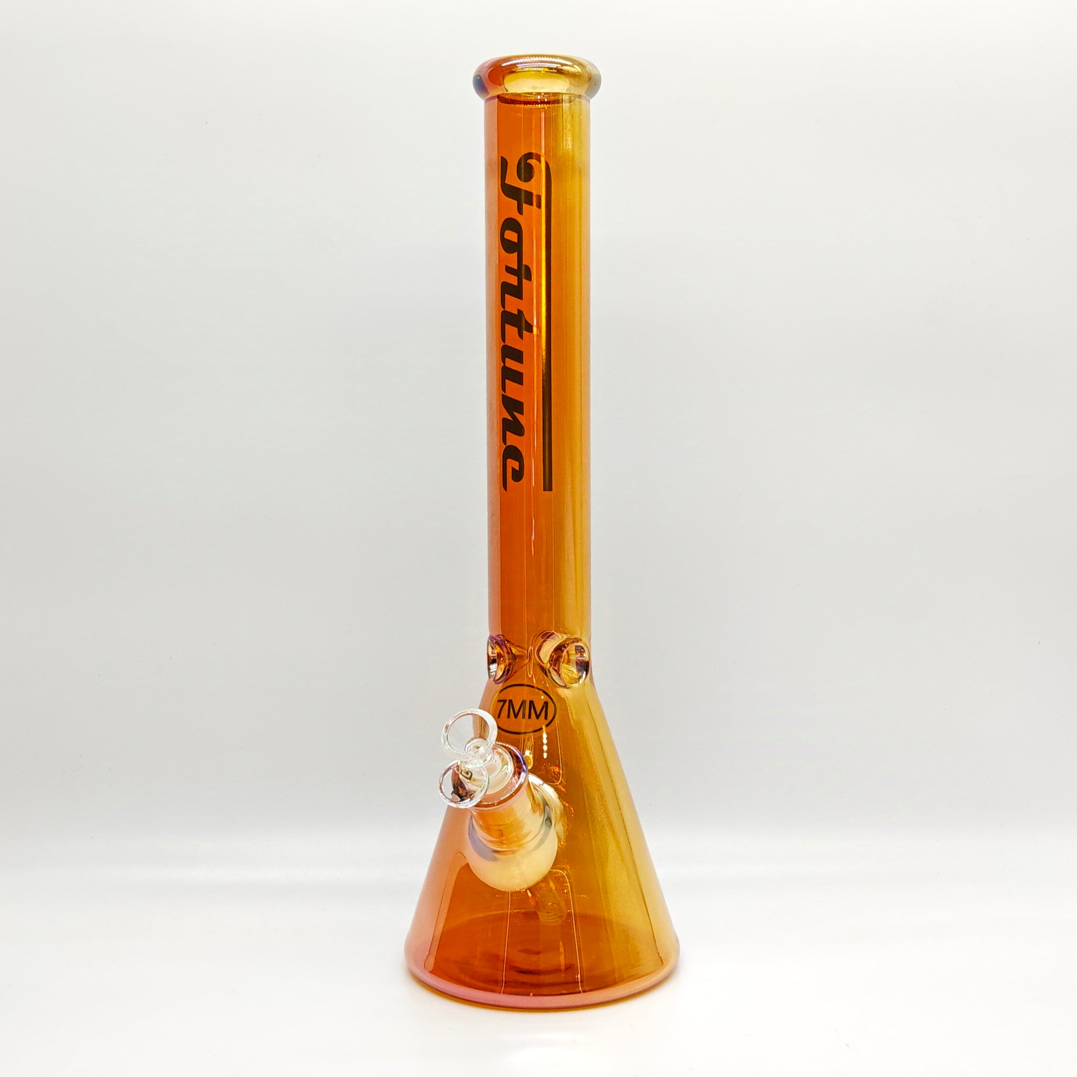 Fortune | 18" Electroplate Glass Beaker Bong [185007E]