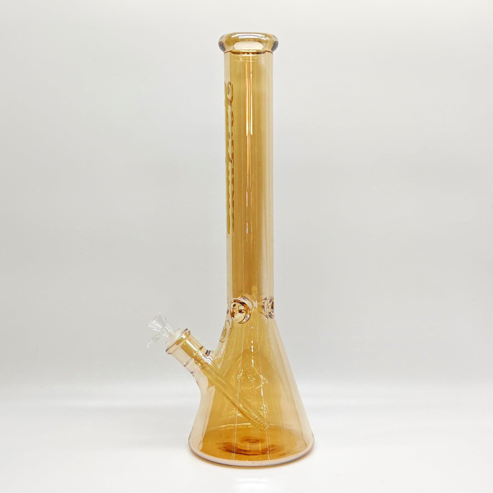 Fortune | 18" Electroplate Glass Beaker Bong [185007E]