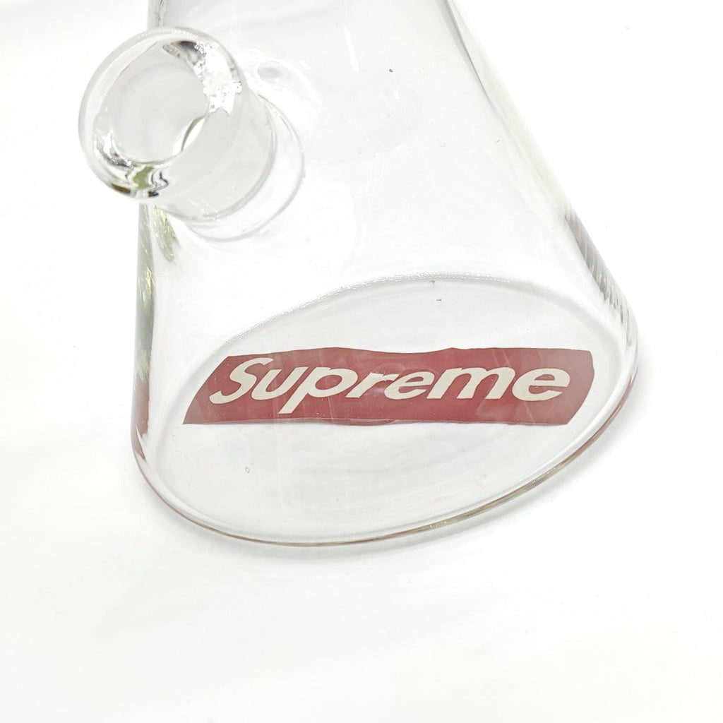 14" Stylish Designed 7mm Glow in the dark Glass Bong [LV145007]