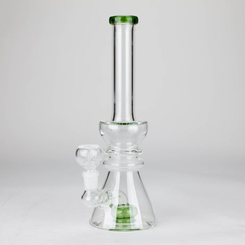 11" Shower head water diffuser glass bong