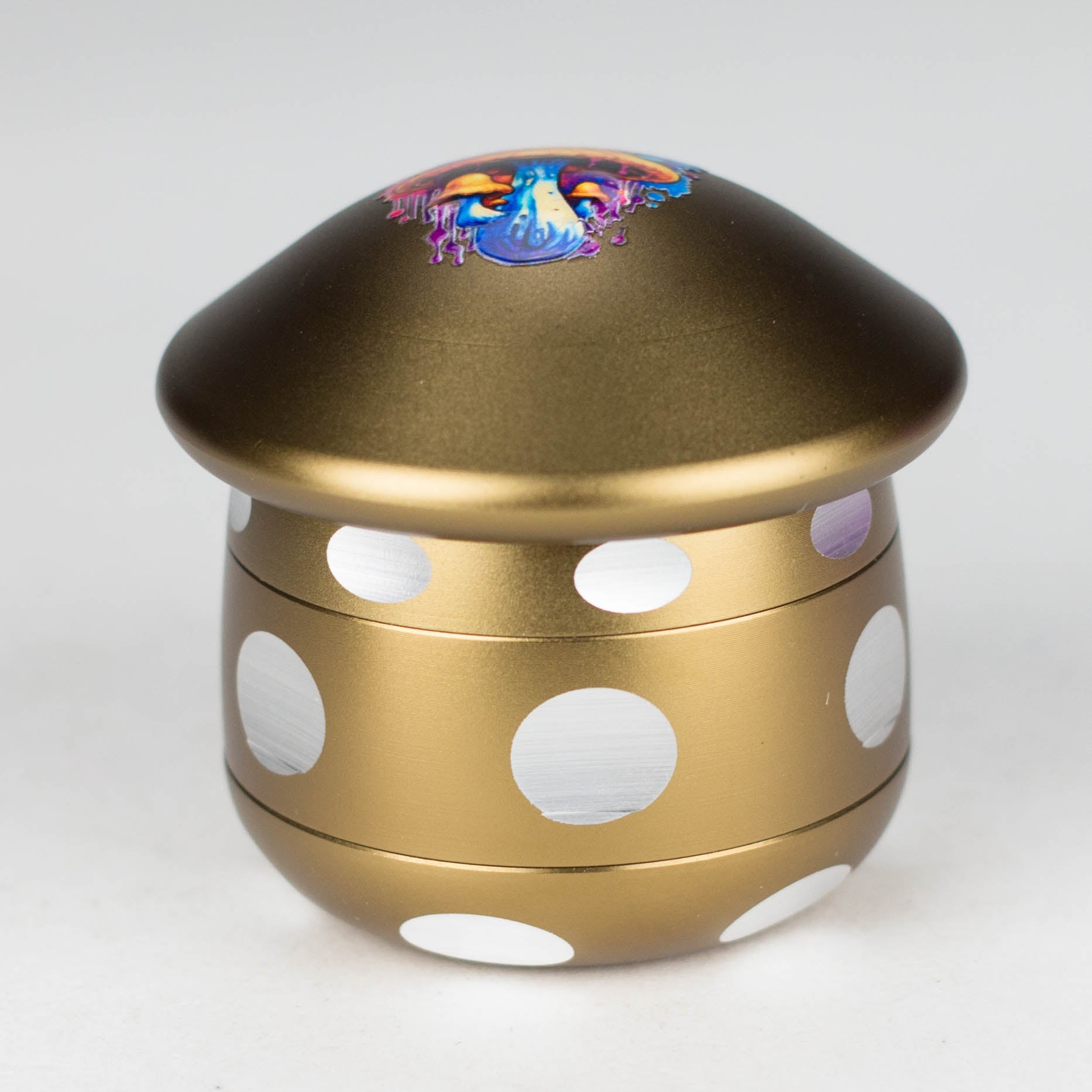ZAluminum Mushroom Grinder 4 Layers