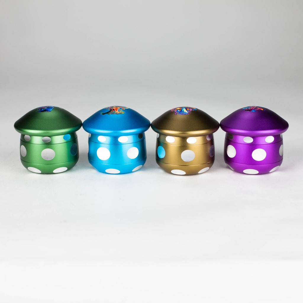 ZAluminum Mushroom Grinder 4 Layers