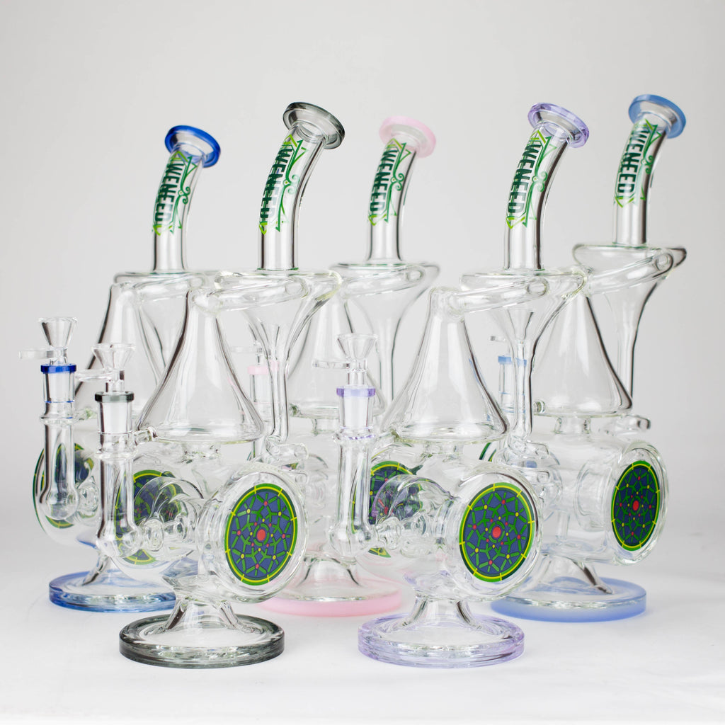 WENEED | 14.5" Orbit Cyclone Glass Bong