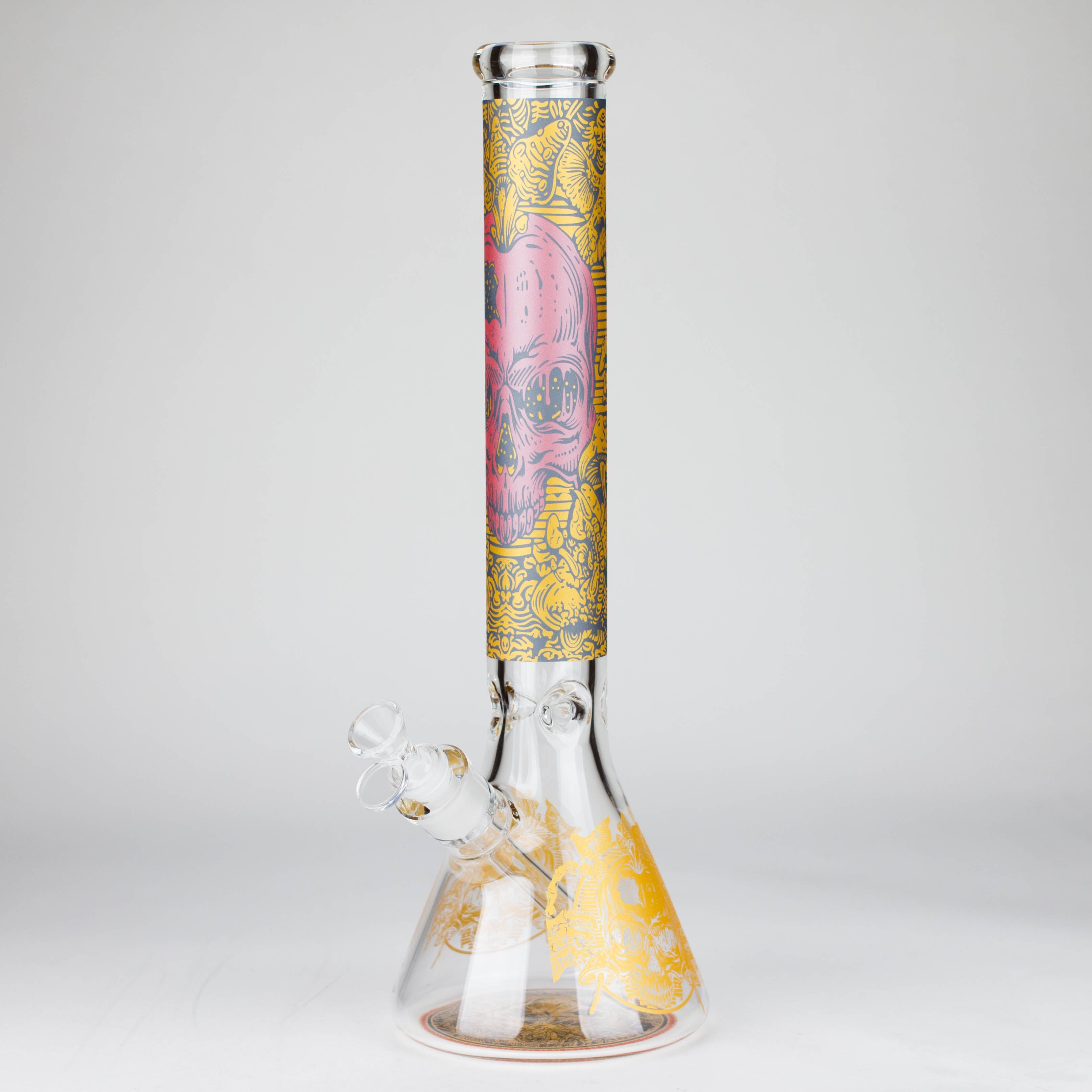 16" 7mm Artistic Design Beaker