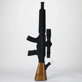 24" Rifle Smoke Glass Bong