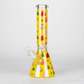 Z14" 7mm Glass Bong With Heart Design