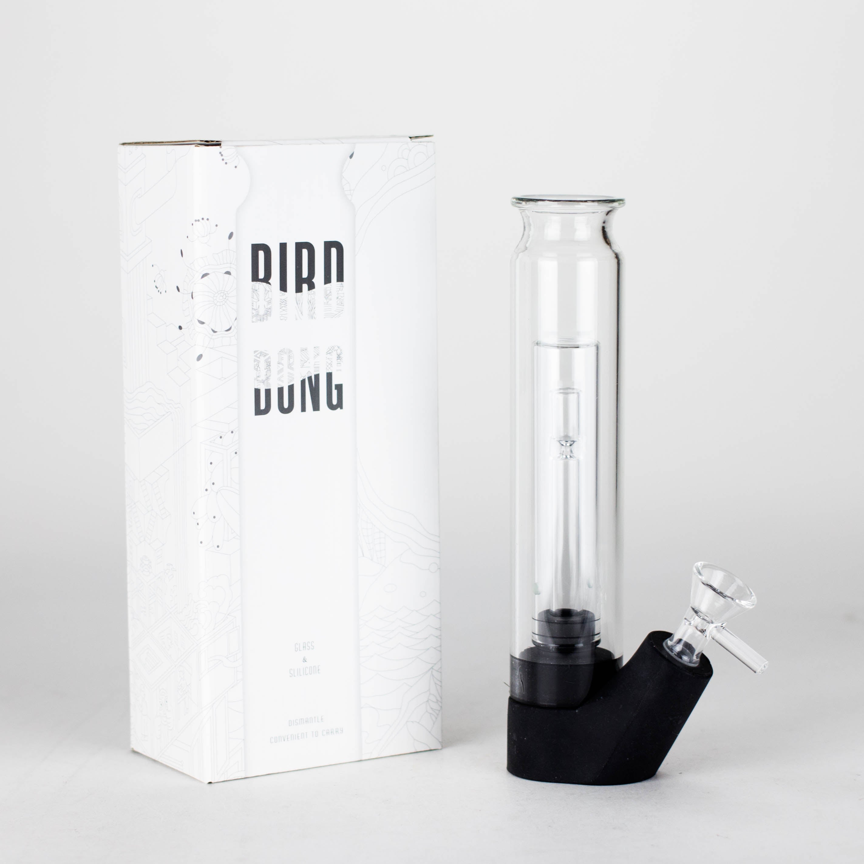 Z8" Easy Clean Bird Bong New Design