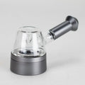 5" Pipe -Aluminum+Glass, Flat Base Black Color [YD2000]