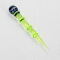 Shine glassworks | coloured Dabber with Dichro End-Made In Canada