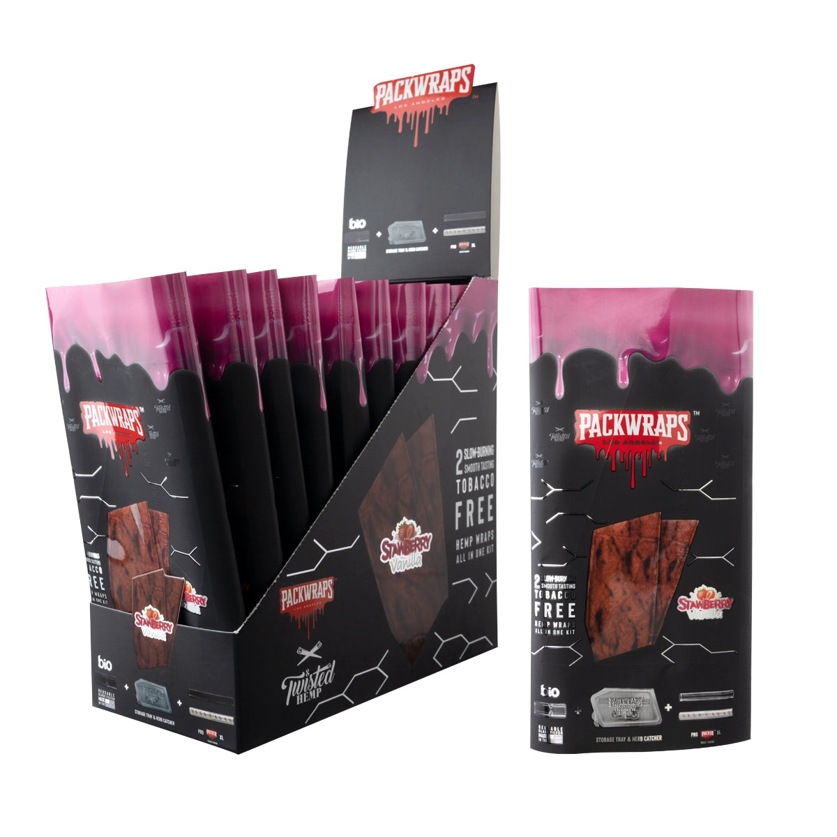 Packwraps X Twisted X Bio Wraps-10 CT