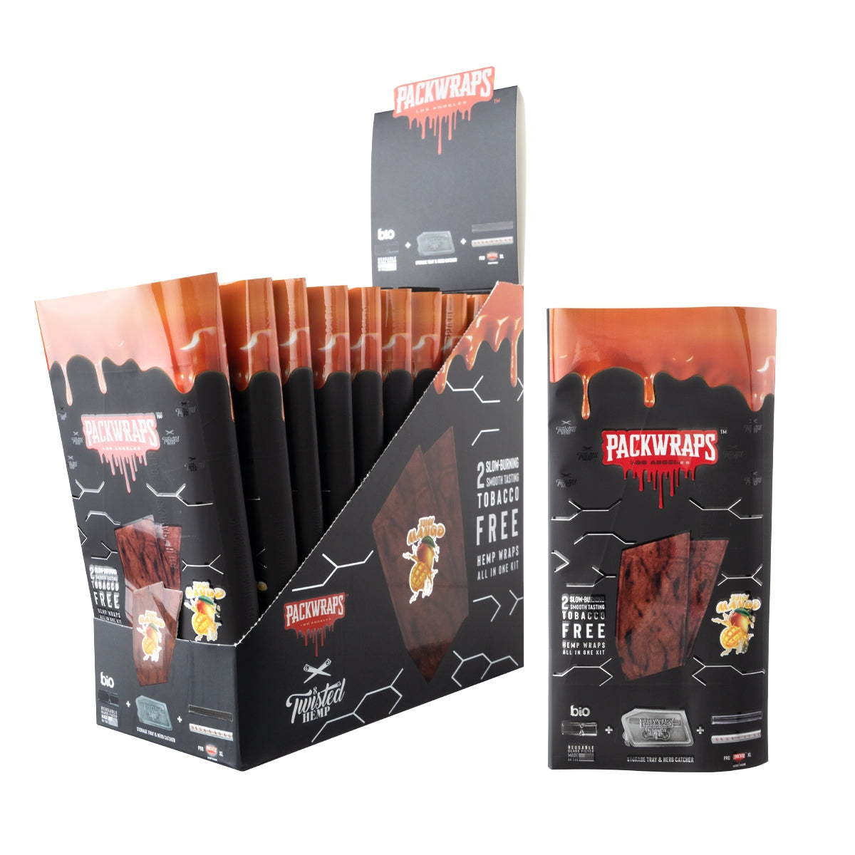 Packwraps X Twisted X Bio Wraps-10 CT