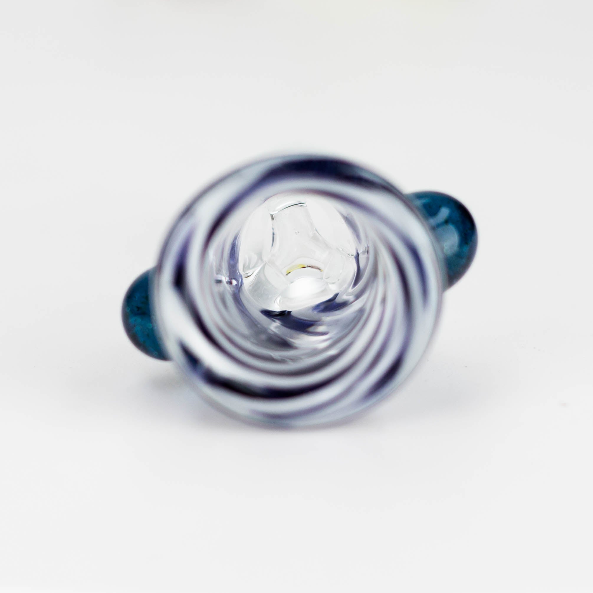 Shine Glassworks | Dichro Vacstack 14mm  3 Hole bowl - made in Canada