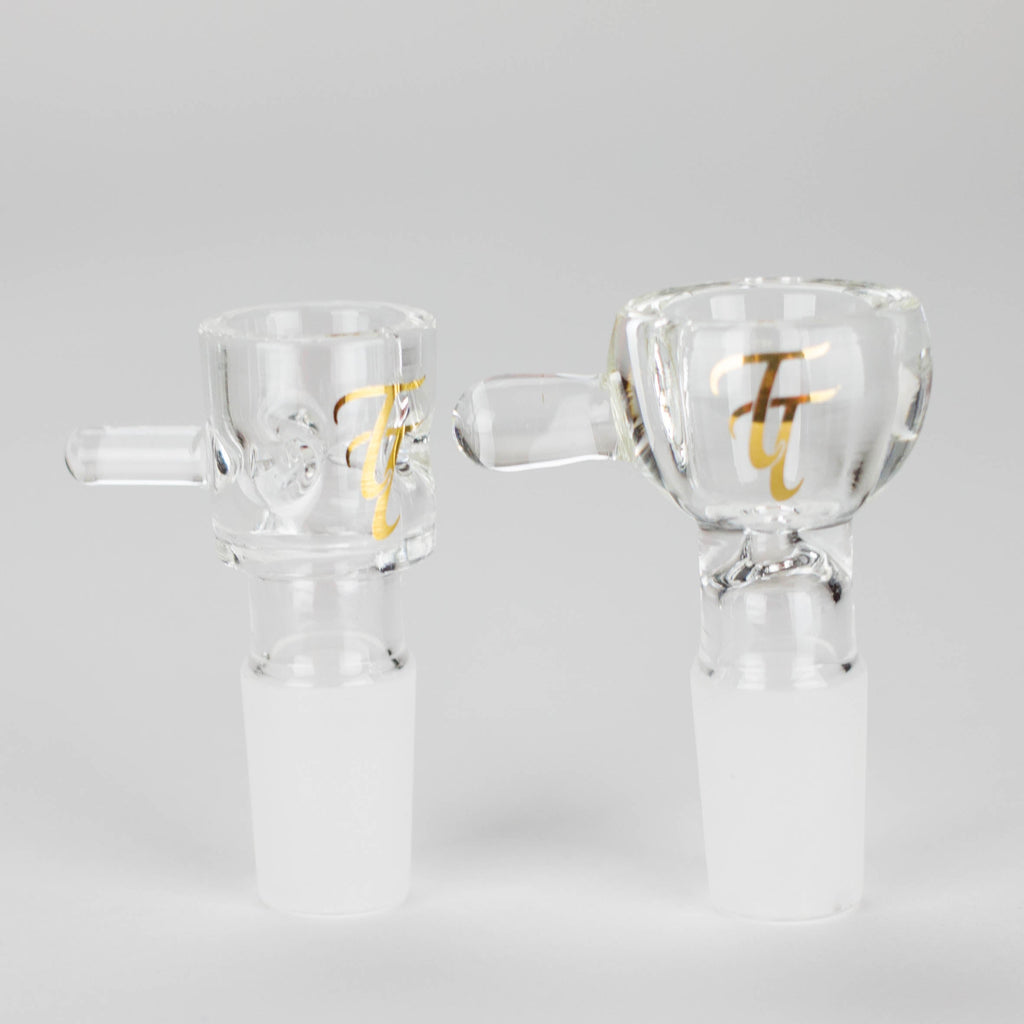 Tech Tubes | 14" Circ Cannon Clear Glass Bong