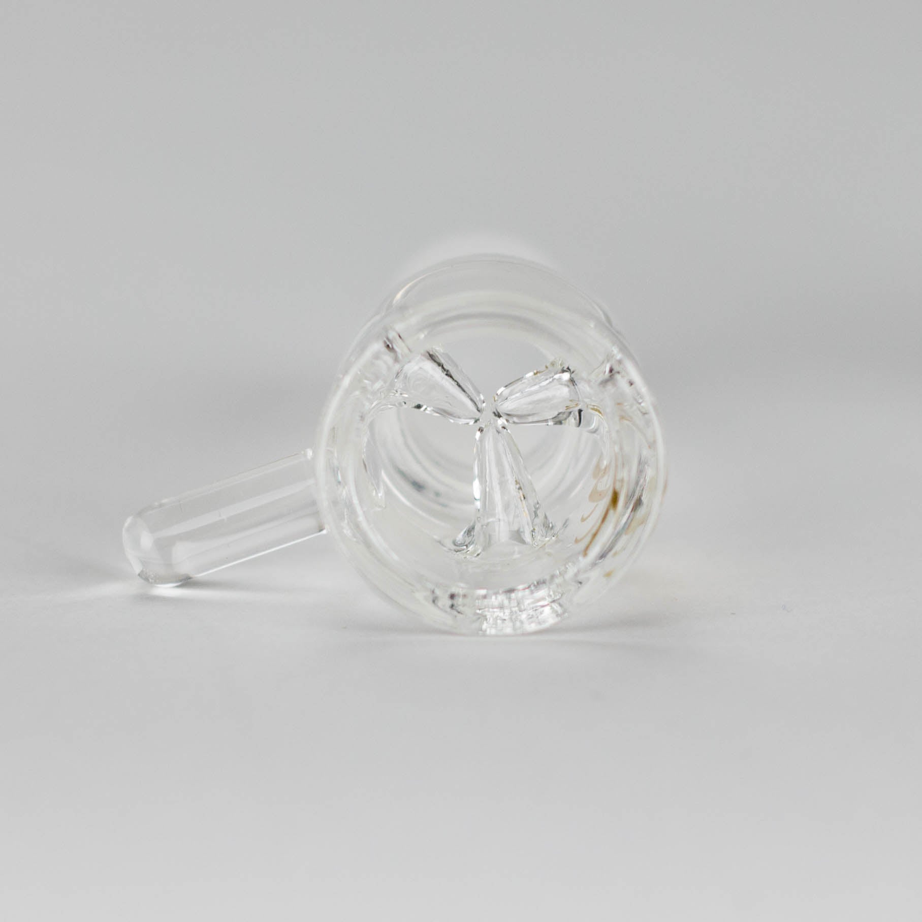 Tech Tubes | 14" Circ Cannon Clear Glass Bong