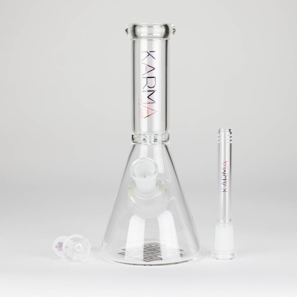 Karma | 9" Skinny Beaker Glass Bong