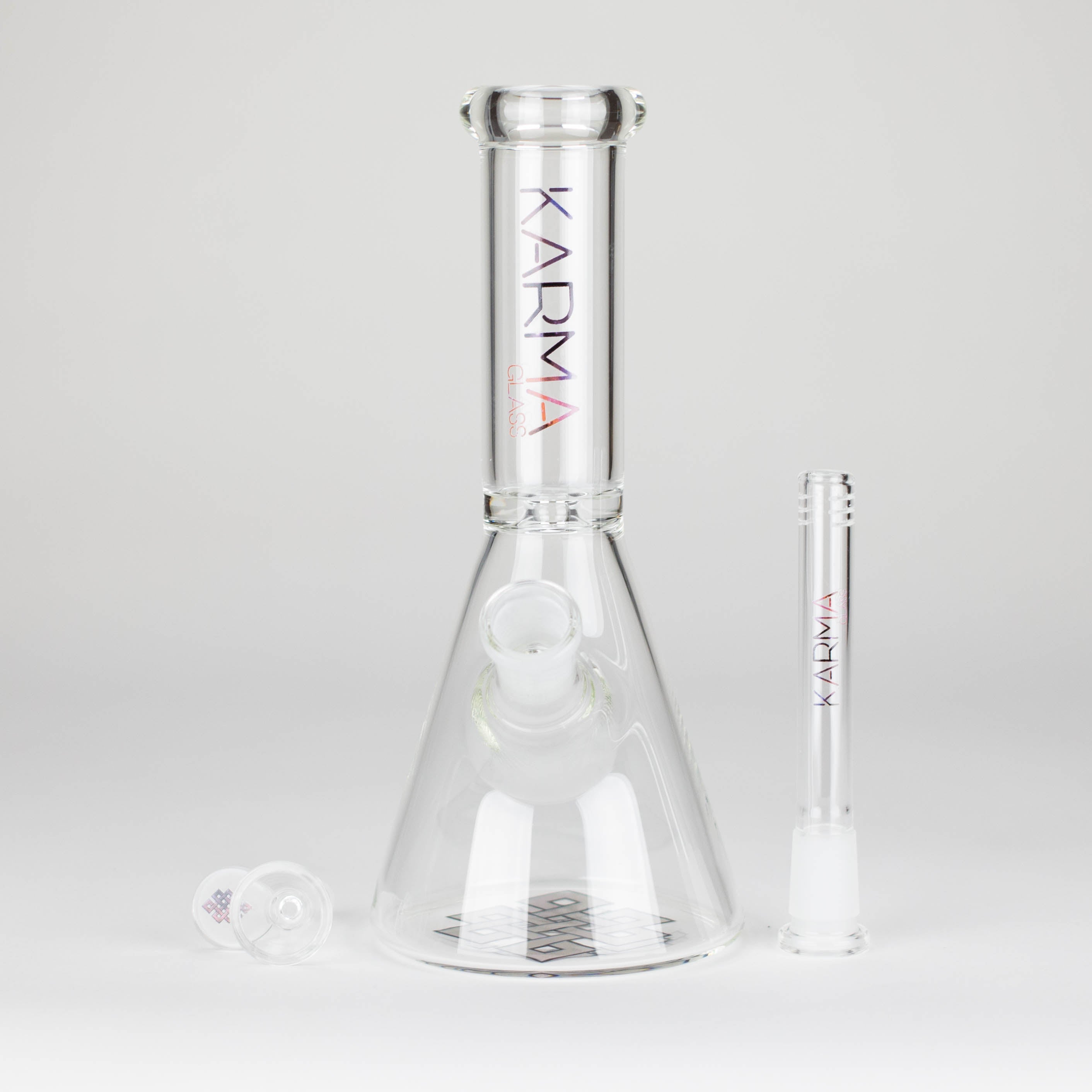 Karma | 9" Skinny Beaker Glass Bong