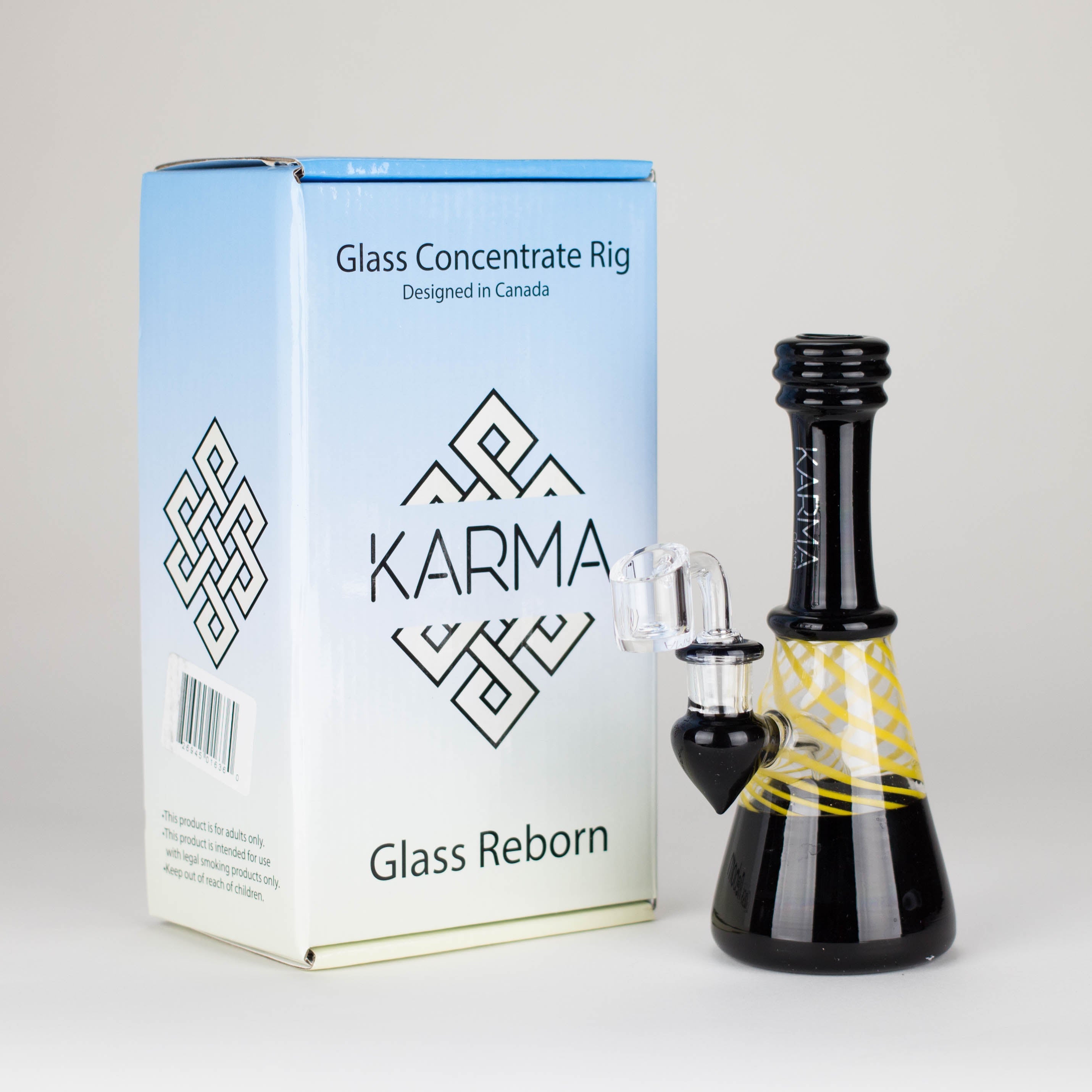 Karma | Mini Beaker With Banger Glass Rig
