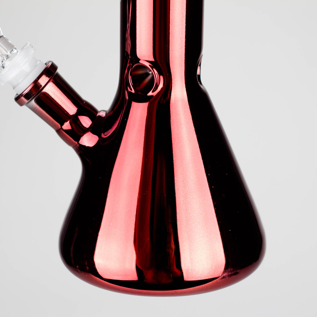 Karma | Glass Bong 9" Beaker Metallic