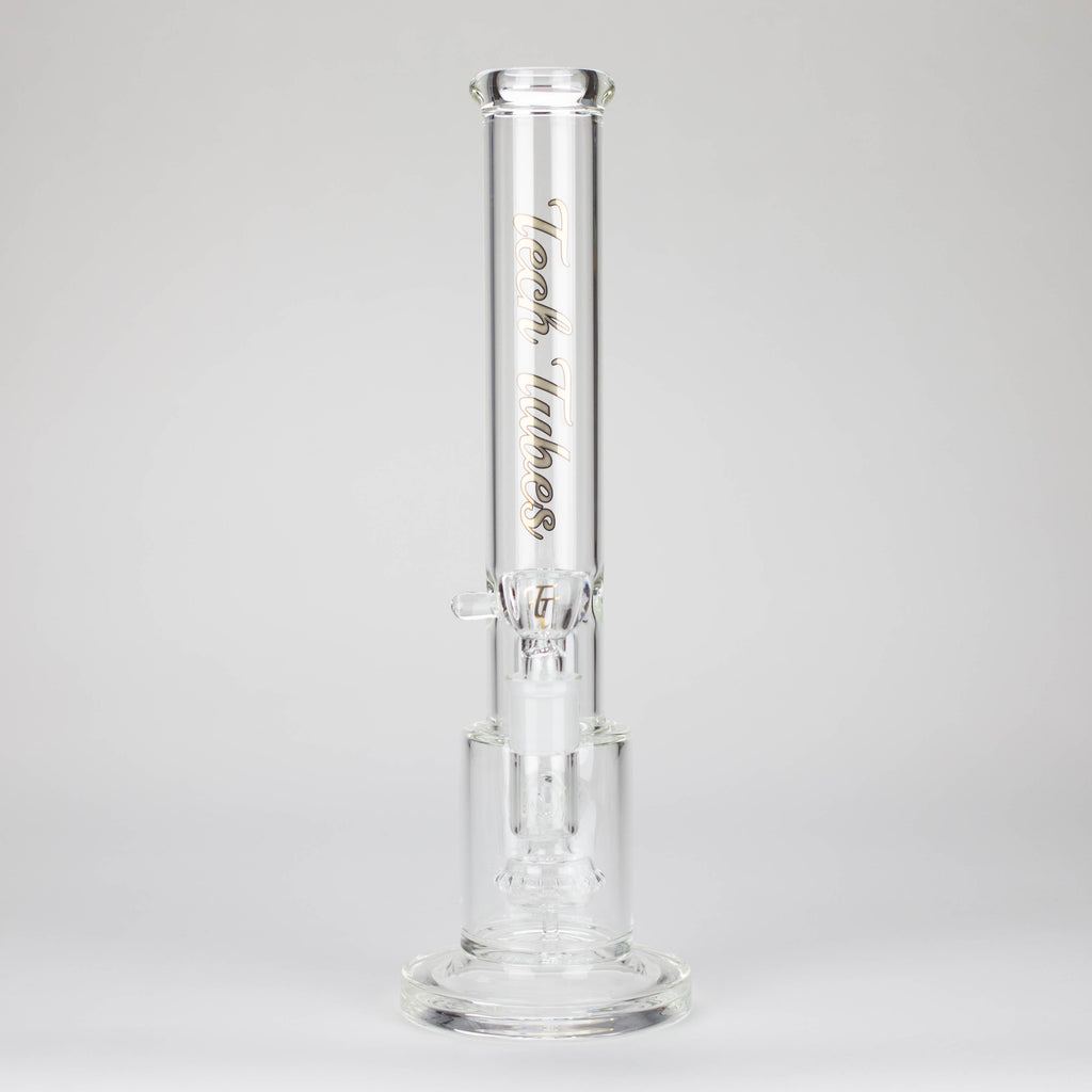 Tech Tubes | 14" Circ Cannon Clear Glass Bong