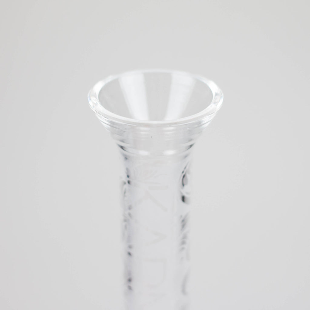 Karma | 7" Sandblasted Beaker Glass Dab Rig