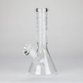 Karma | 9" Beaker Sandblasted Glass Bong