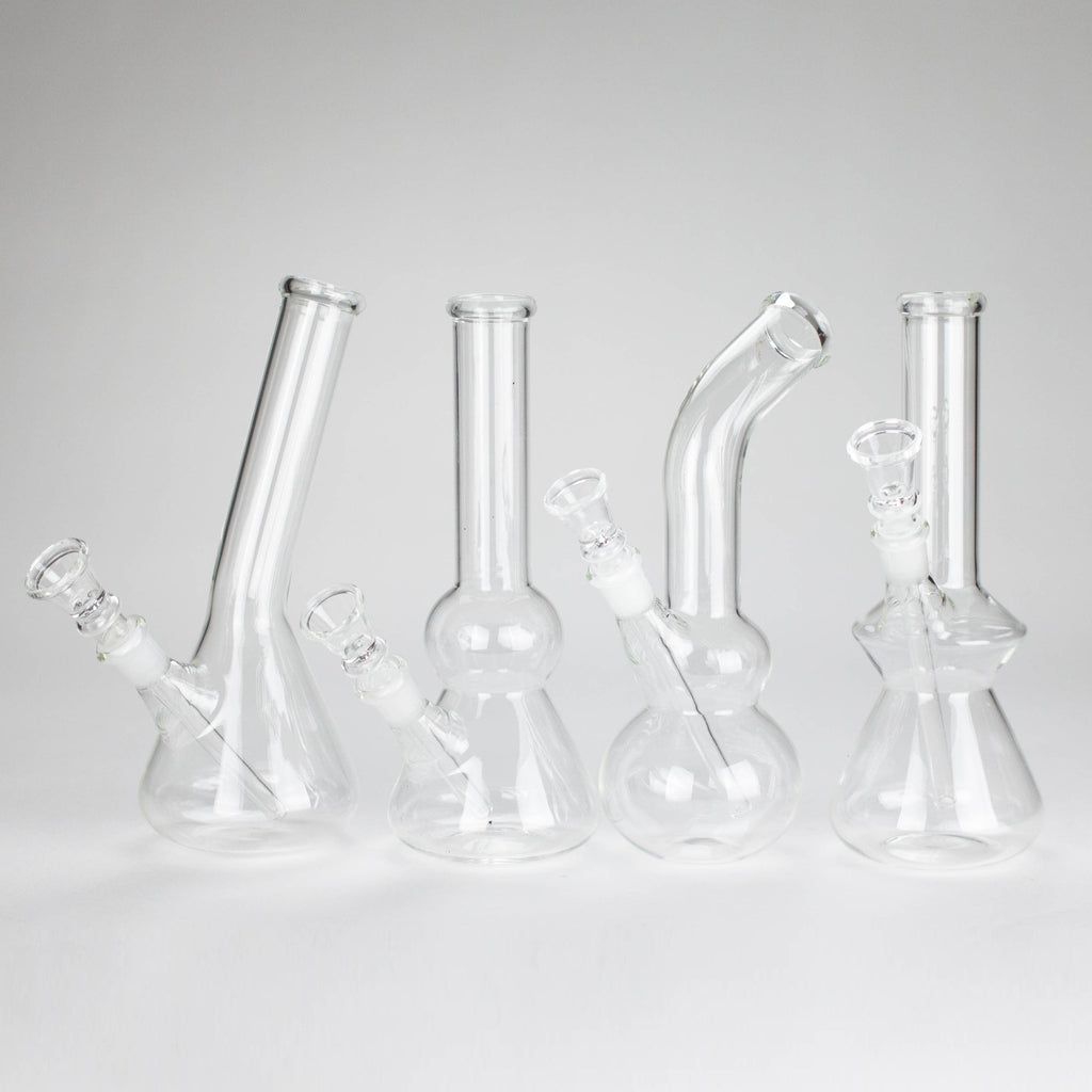 7" Clear Water pipe-Design Assorted