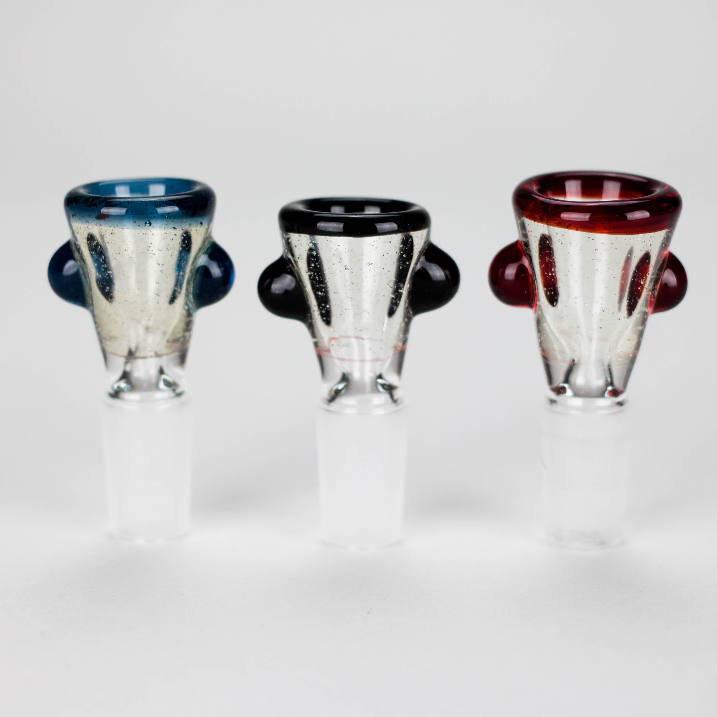 Shine Glassworks | UV Flare Bowl with Lip Wrap  - Made in Canada