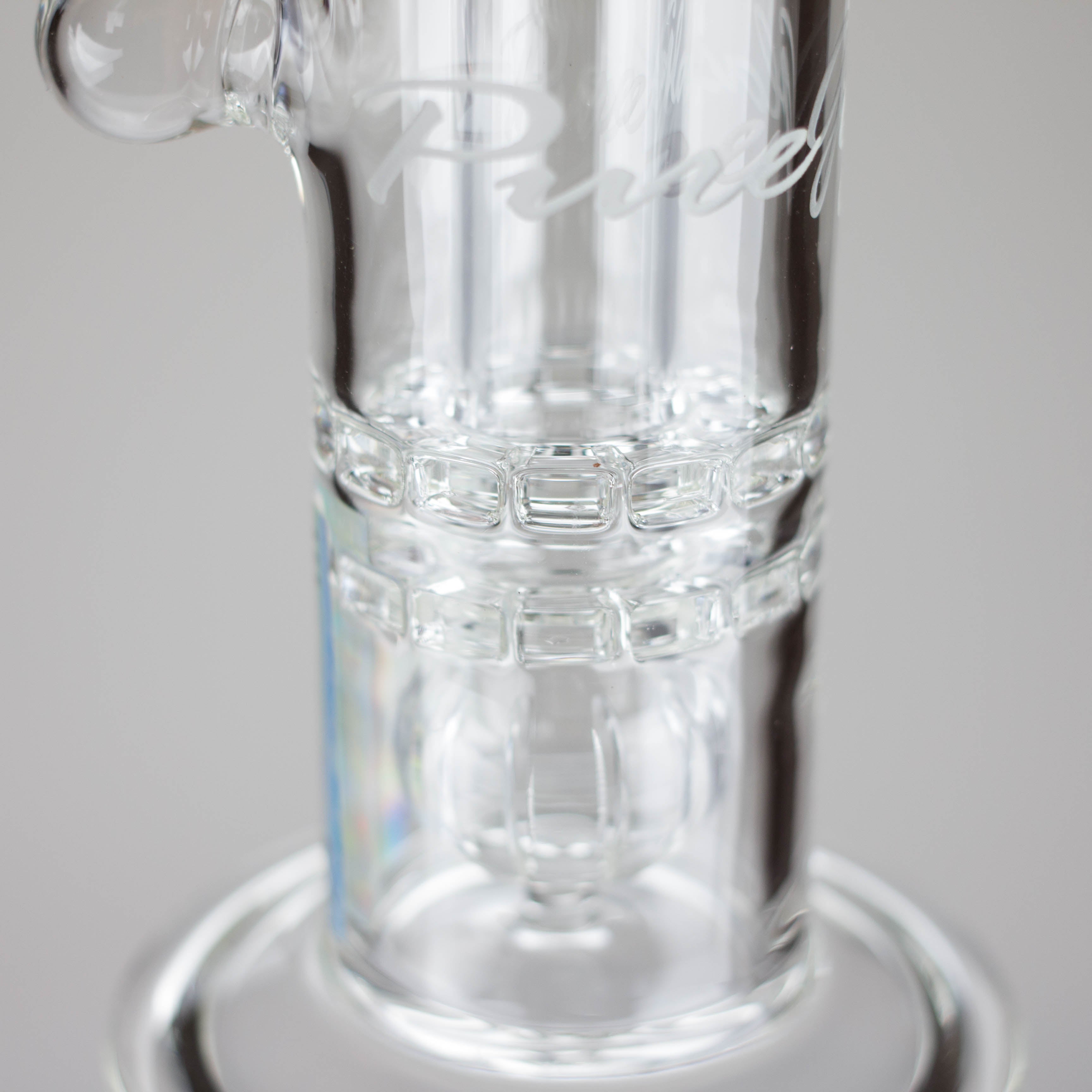 Pure Glass | 7" Mini Torus - Male 14mm