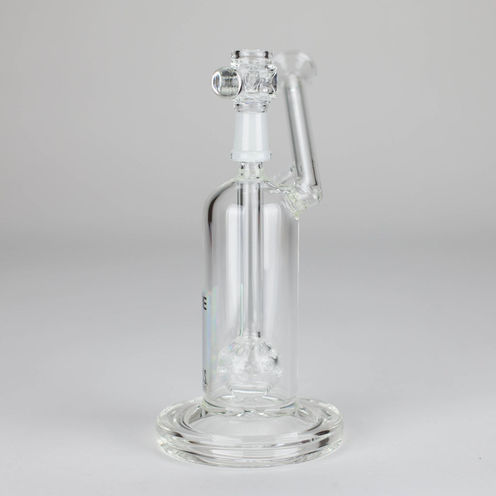Pure Glass | 6.5" Solaris 10mm Bubbler Clear