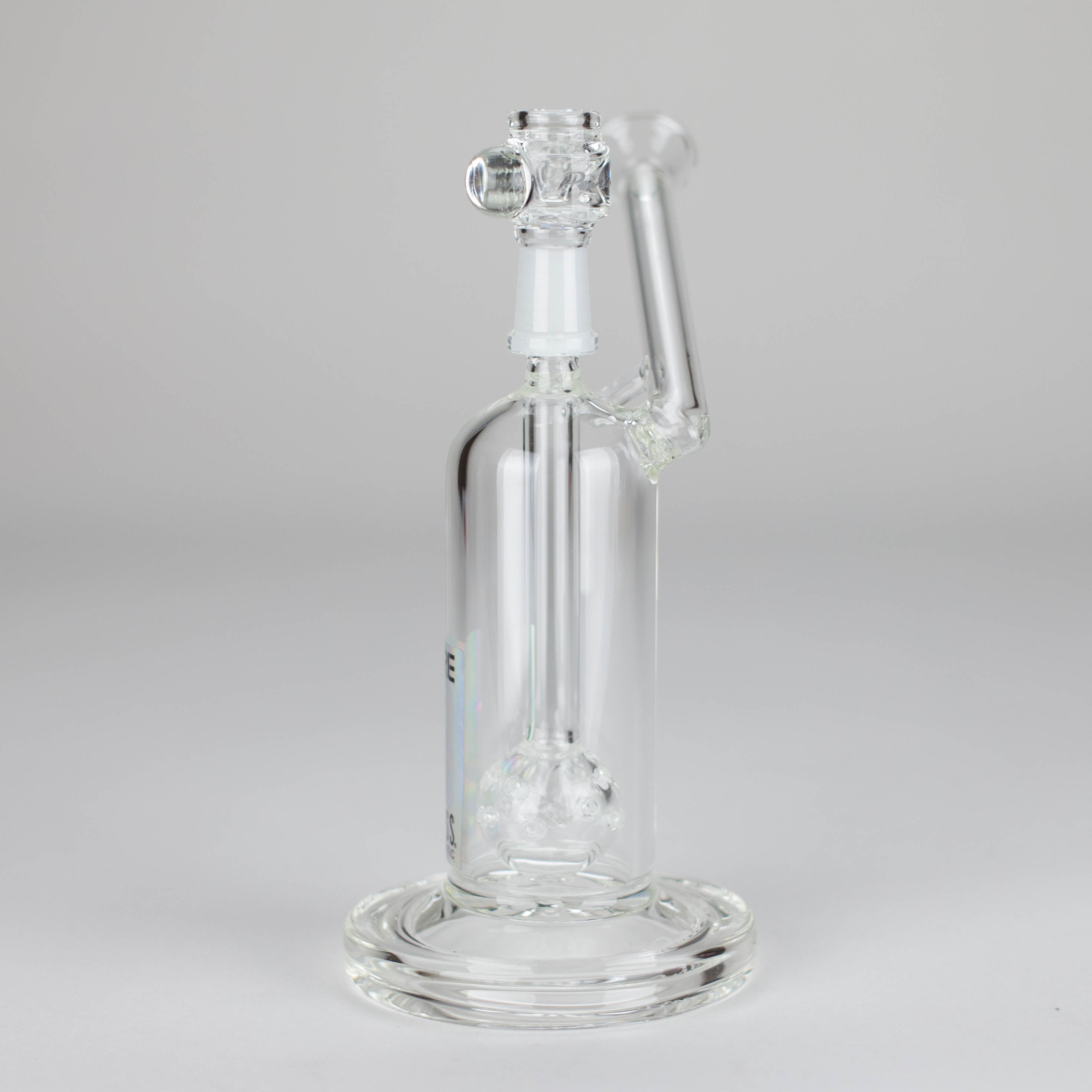Pure Glass | 6.5" Solaris 10mm Bubbler Clear