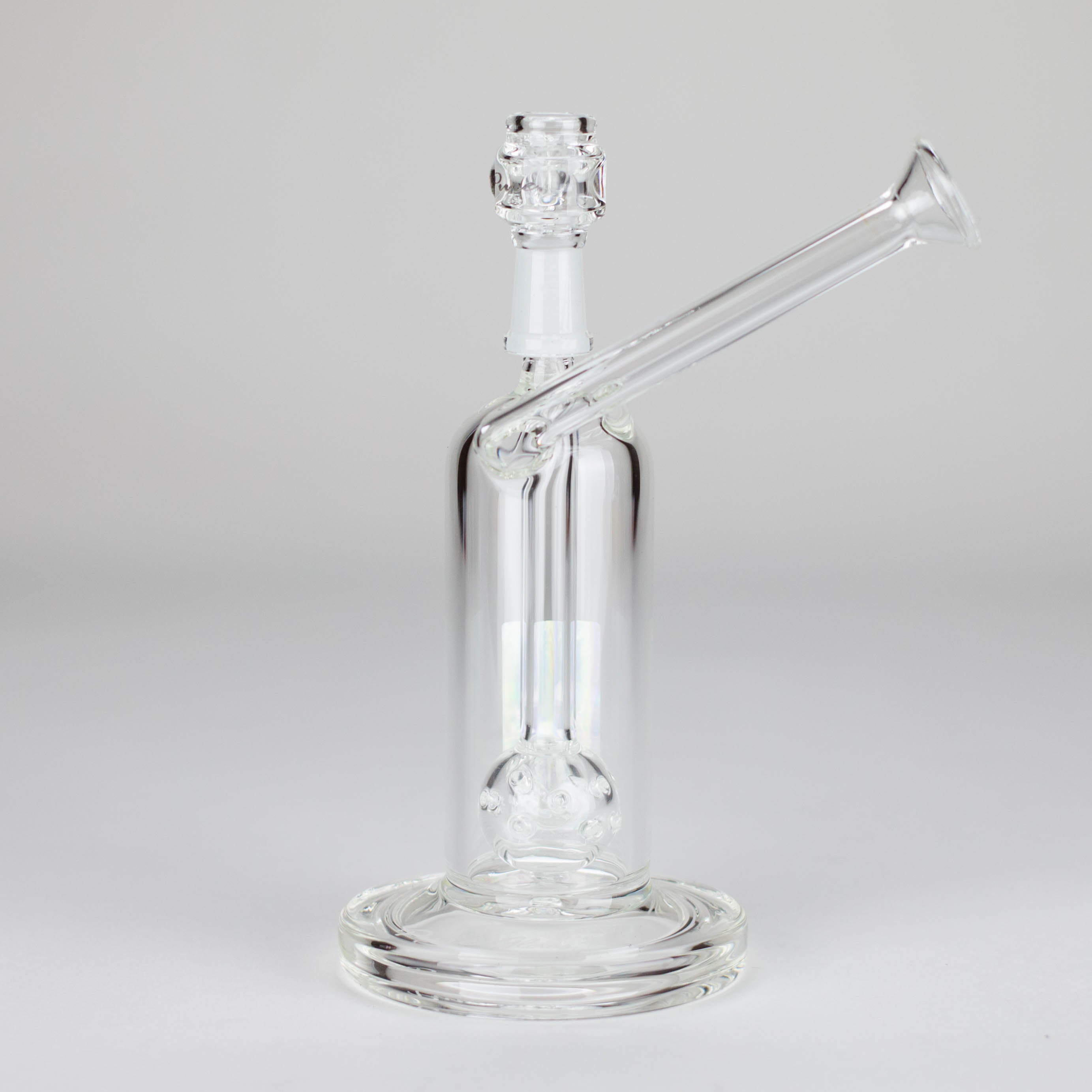 Pure Glass | 6.5" Solaris 10mm Bubbler Clear