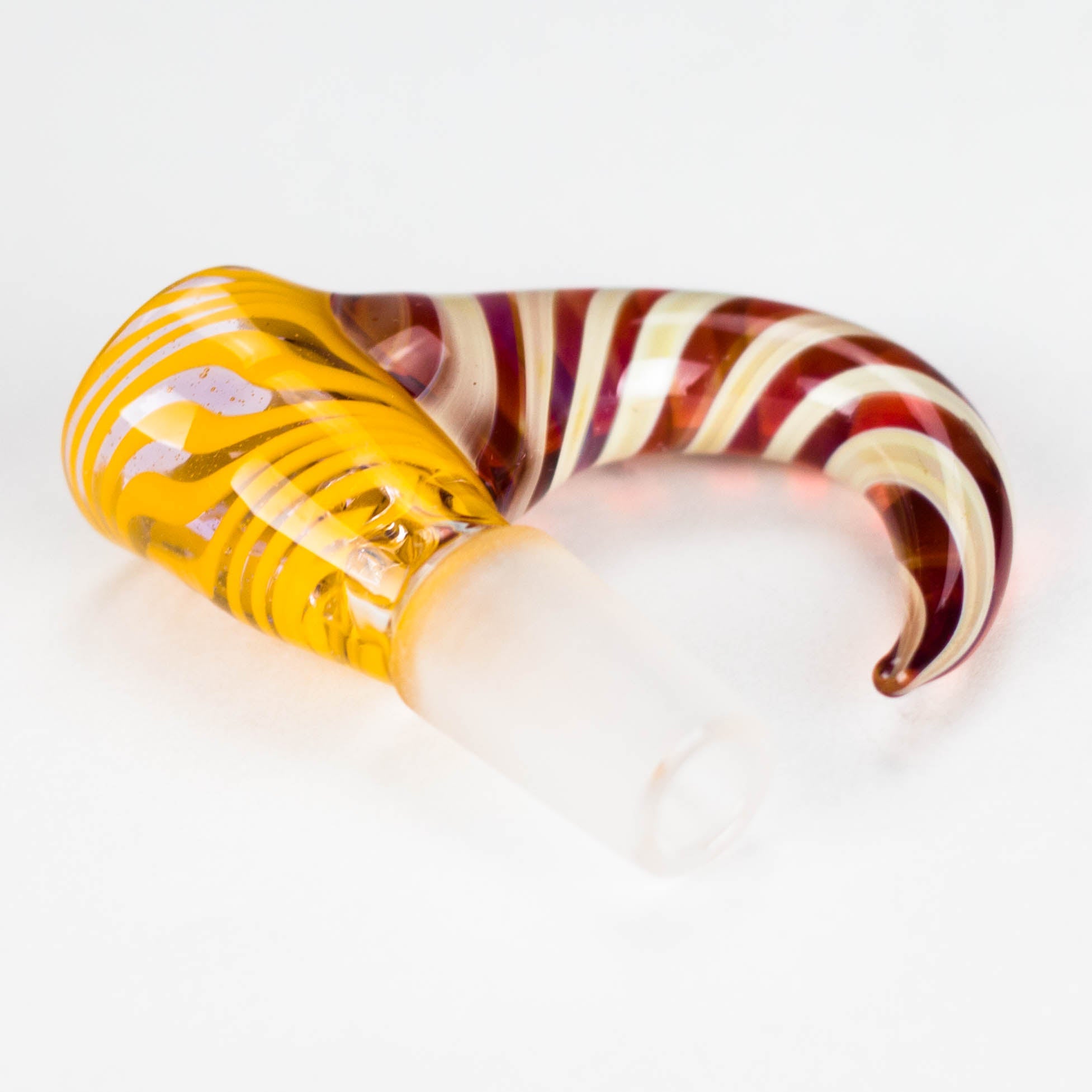 Shine Glassworks | 14mm 3 Hole Vacstack Bowl with Horn - Made in Canada