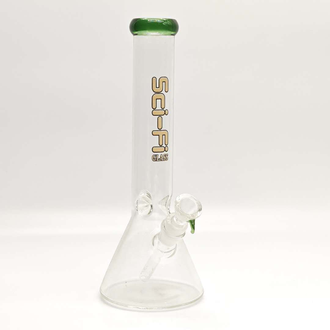 12“ 4mm Color Assorted Beaker Bong