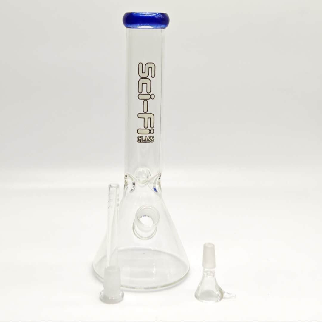 12“ 4mm Color Assorted Beaker Bong