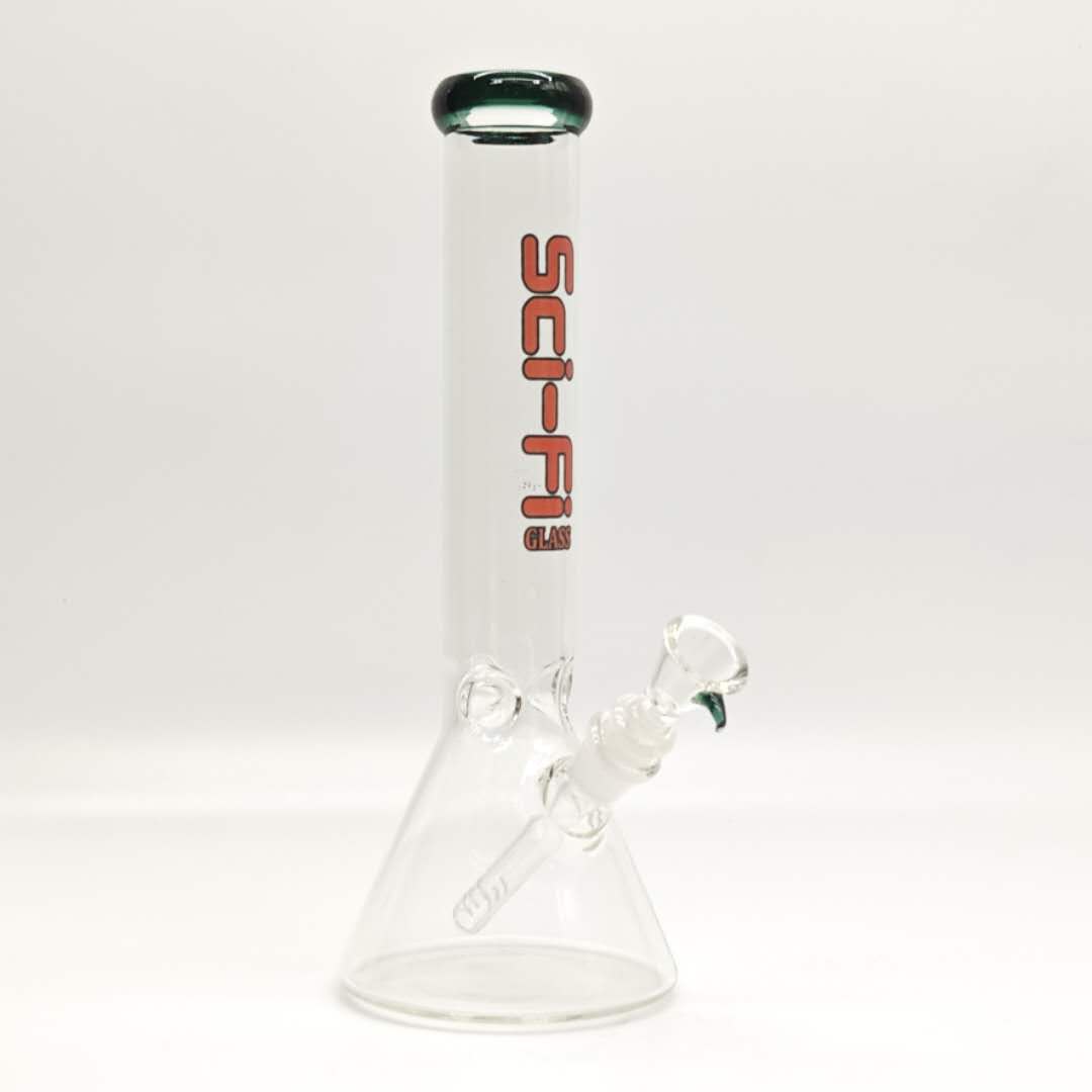 12“ 4mm Color Assorted Beaker Bong