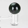 Shine Glassworks | Latticino Marble Carb Cap - Made in Canada