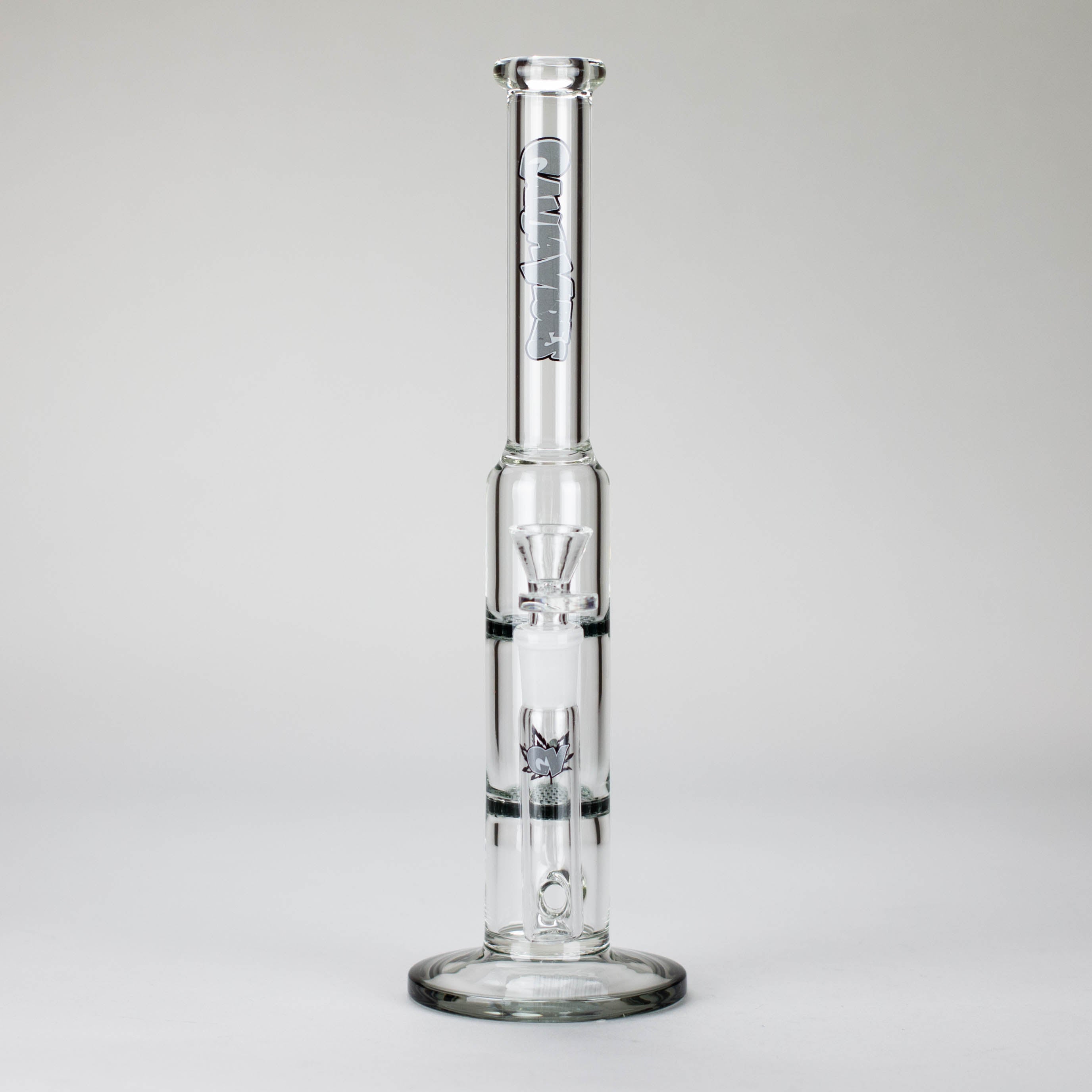 Ganjavibes | 11" Double Honeycomb Percolator Glass Bong