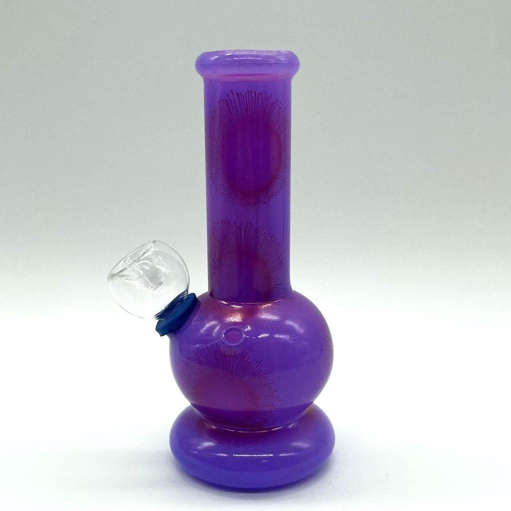 6" Glass Bong - Assorted Color [PIP560]