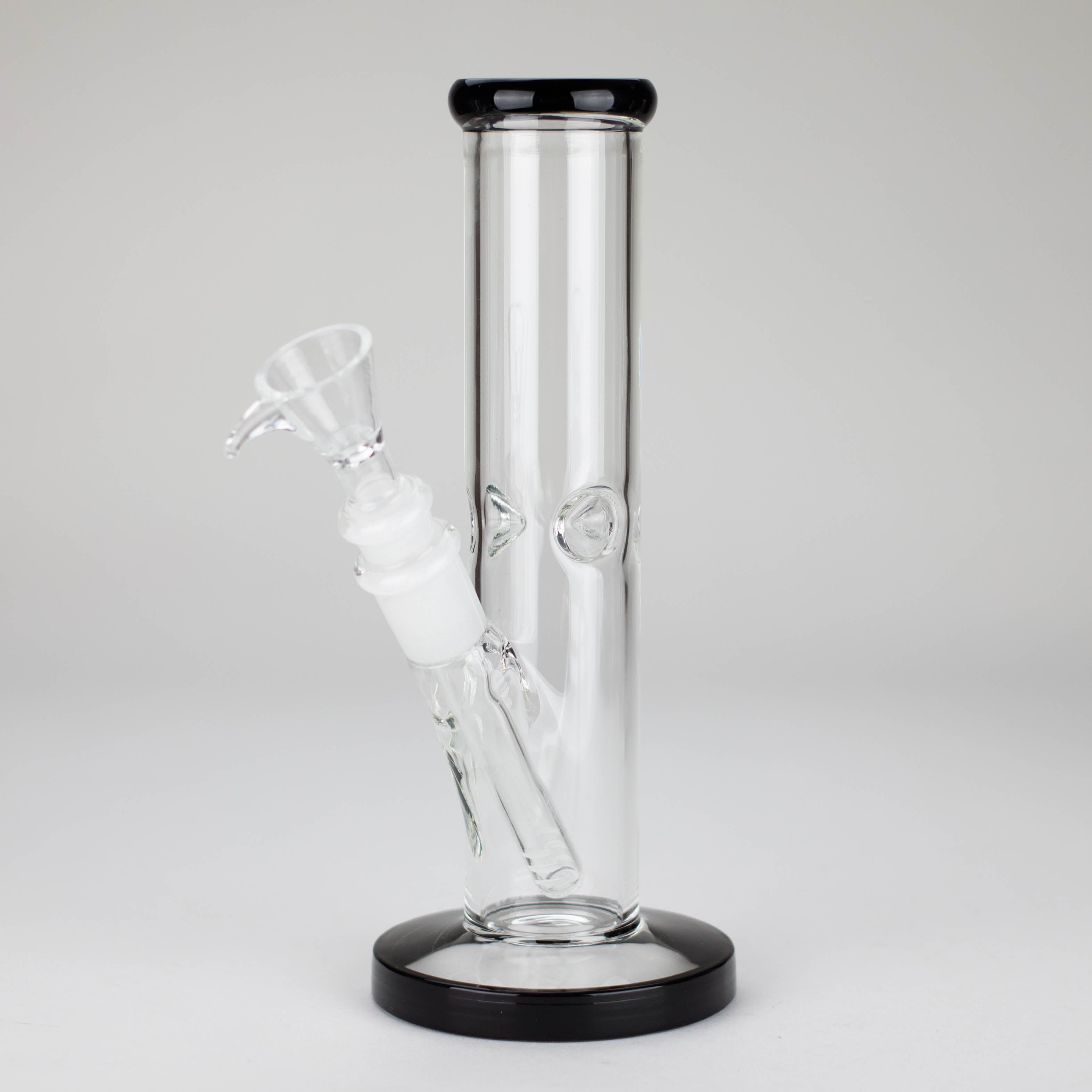 8" Glass Straight Bong [PIP508]