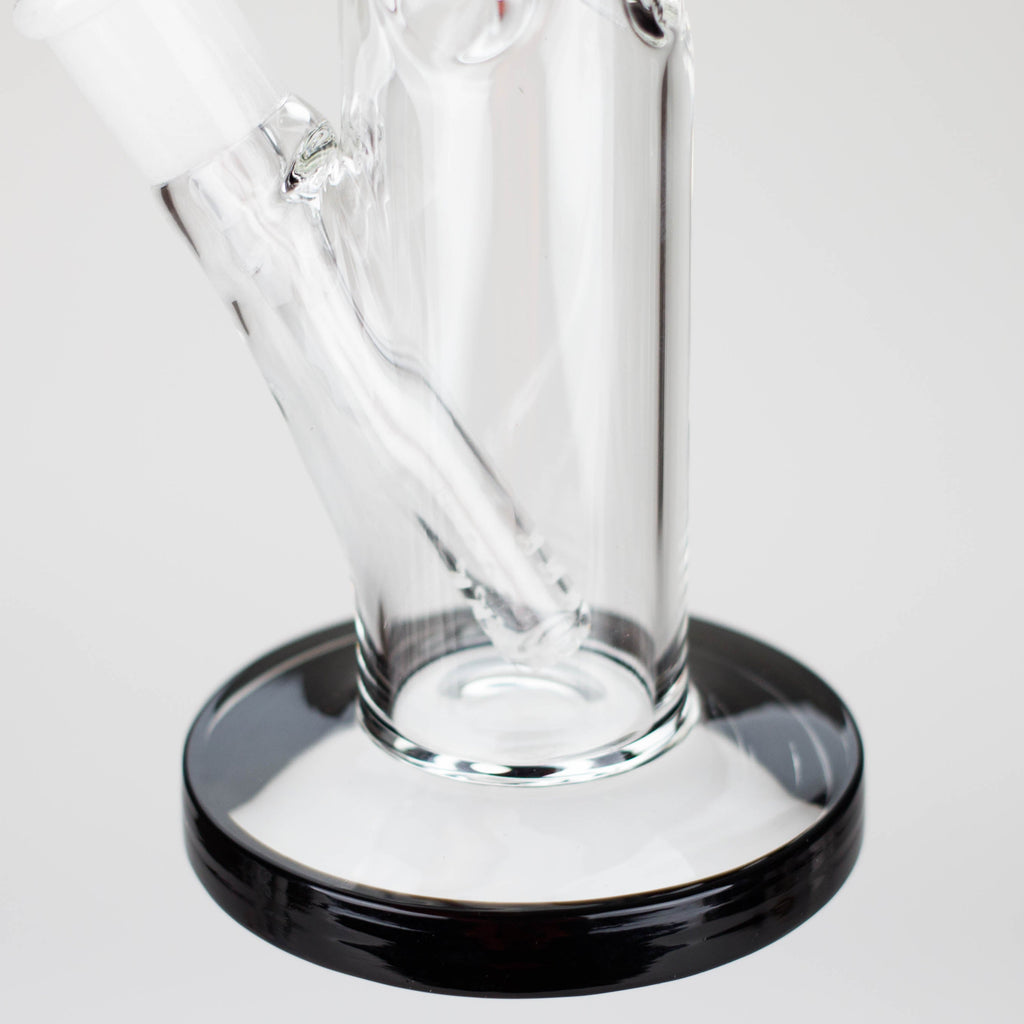 8" Glass Straight Bong [PIP508]