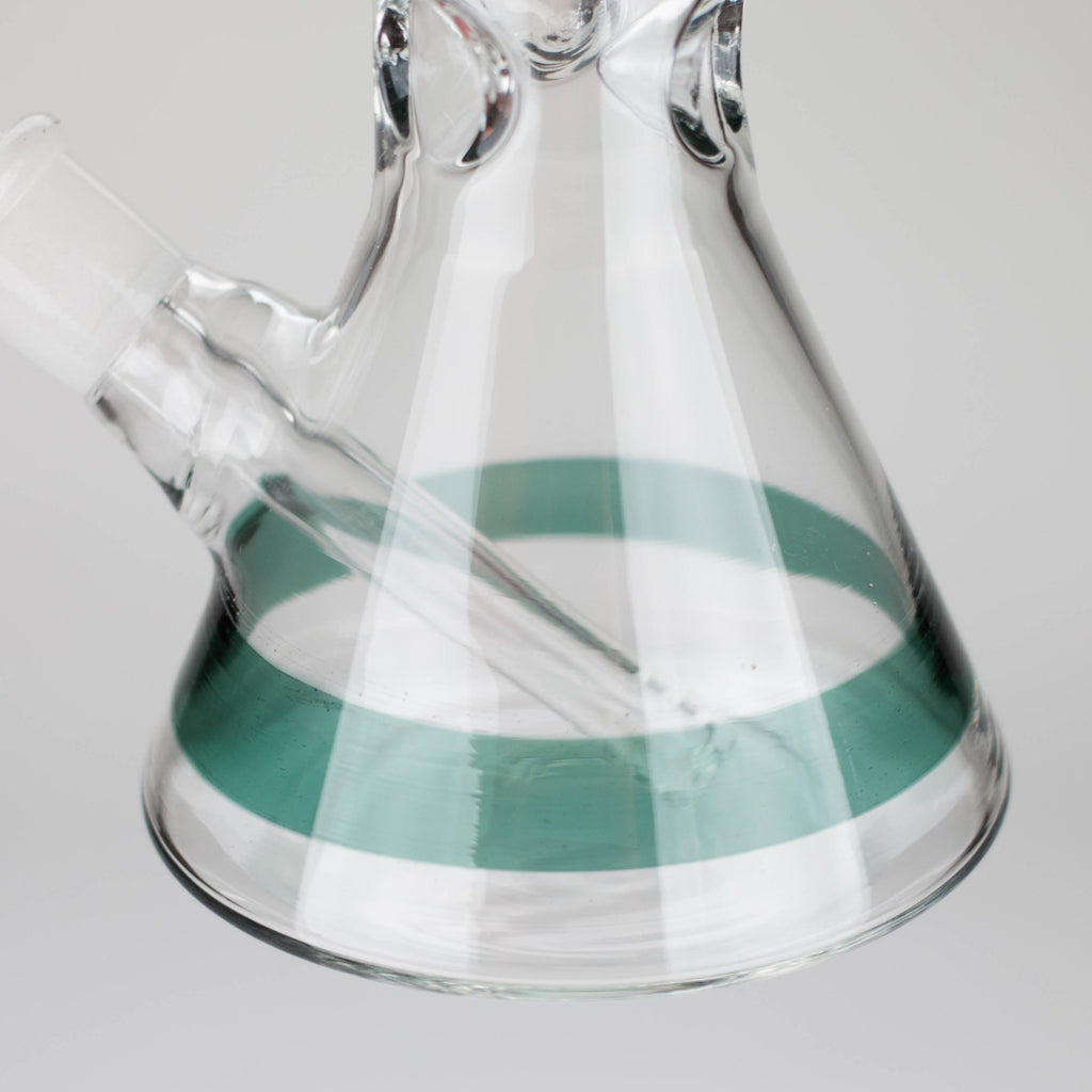 8" Glass Beaker Bong [PIP507]