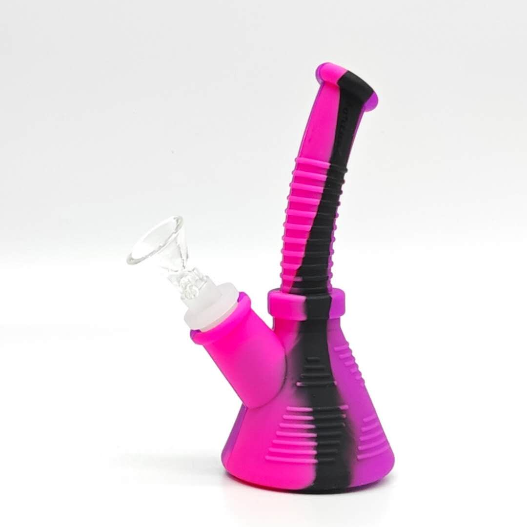 Fortune | 6-½"Silicone Beaker Bong-Assorted Color [SP1018]