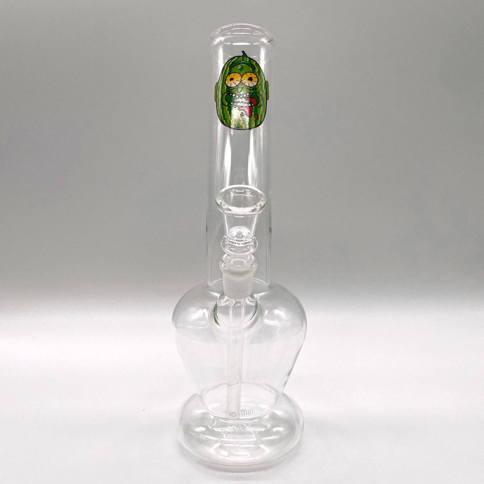10" Clear Water pipe with cartoon tattoo-Assorted