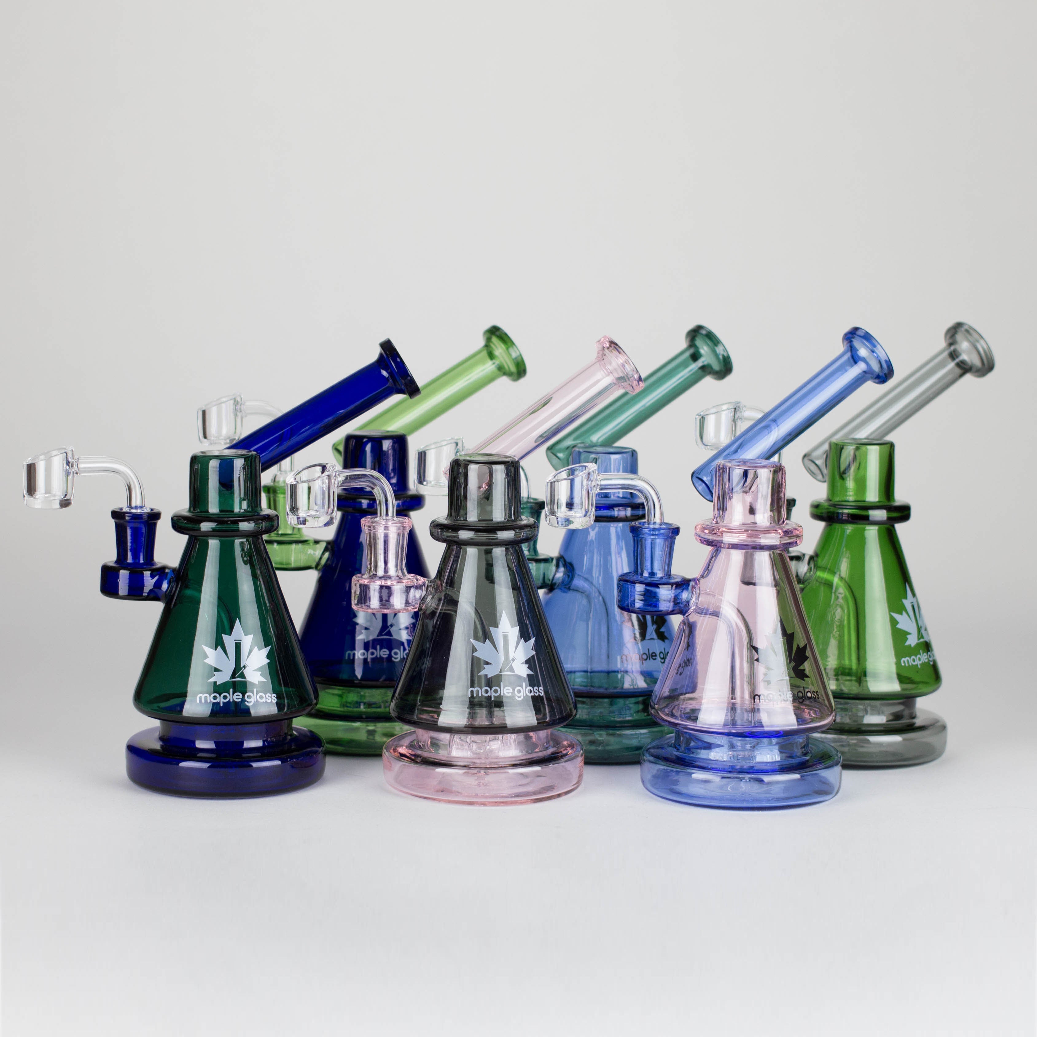 Maple Glass | 9" Goddess of The Earth Series Glass Dab Rig