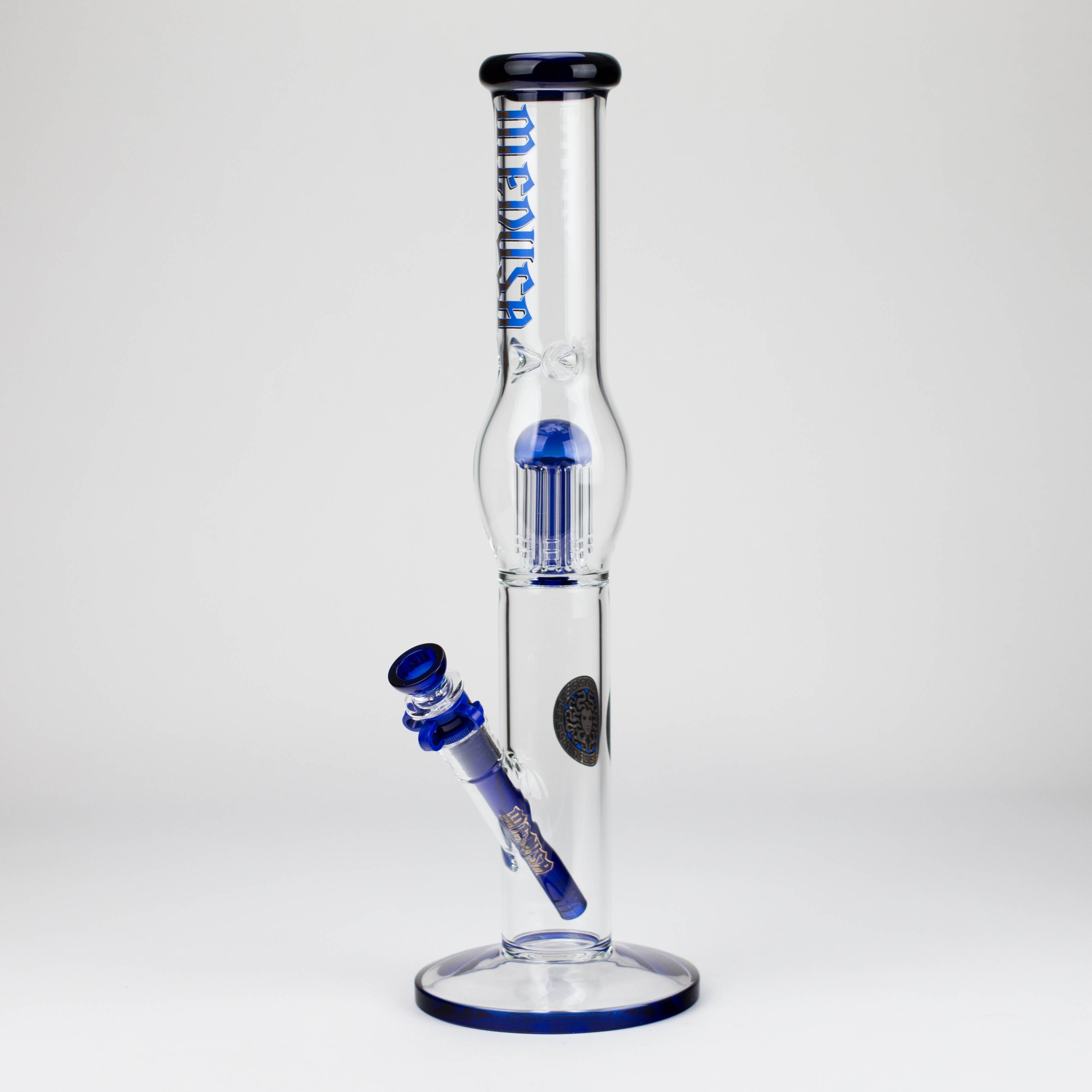 Medusa | 17" 7mm Glass Bubble Tree Perc Glass bong