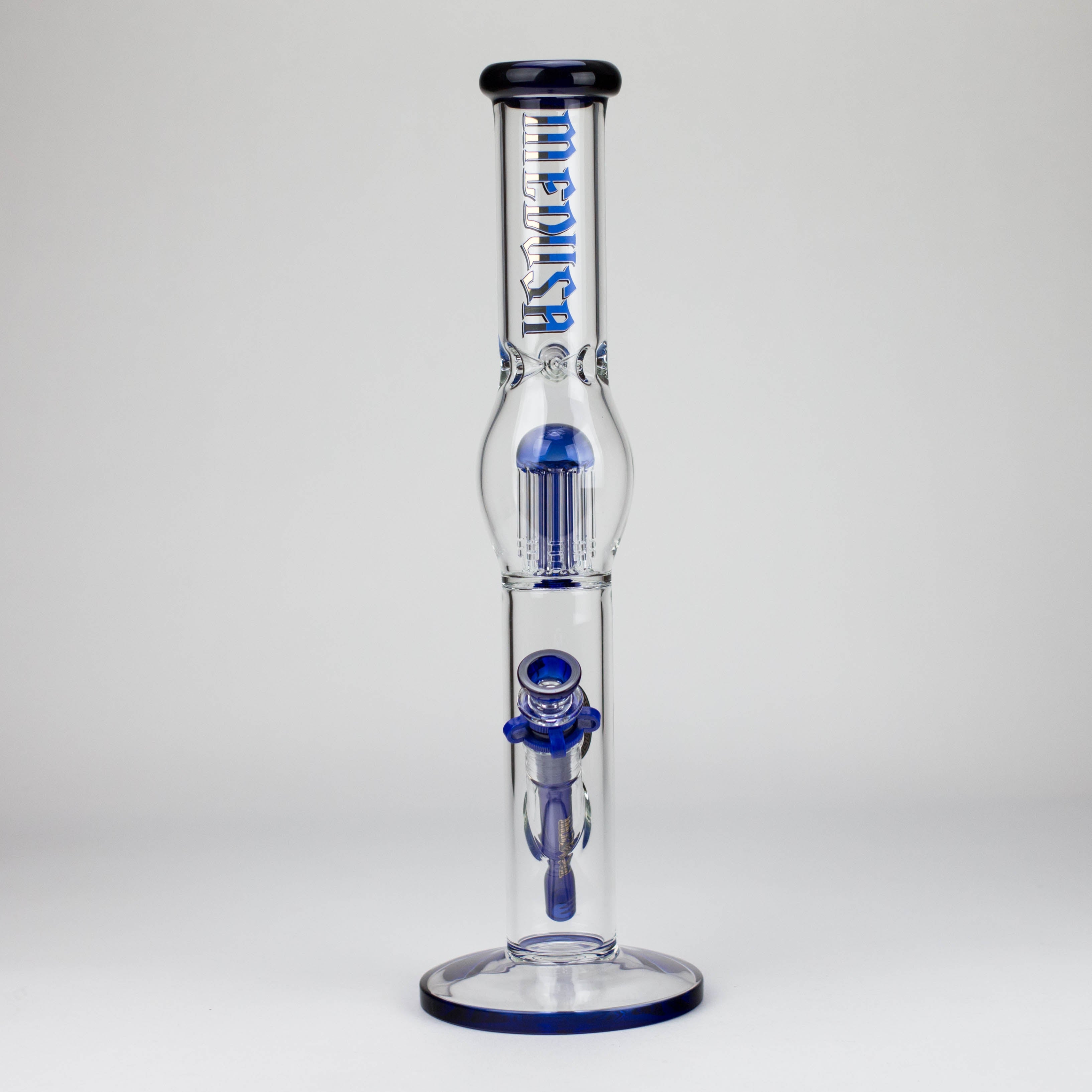 Medusa | 17" 7mm Glass Bubble Tree Perc Glass bong
