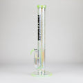 Trippy Glass | 17" Holographic Double Inline  Straight Tube Glass Bong